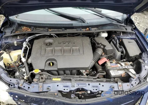 2012 Toyota Corolla Base from USA, damaged, VIN 2T1BU4EE0CC858121